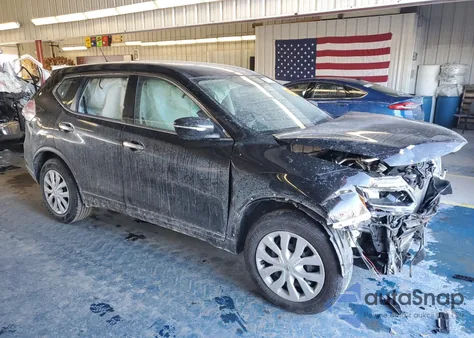 2015 Nissan Rogue S из США, поврежденный, VIN KNMAT2MV2FP543167